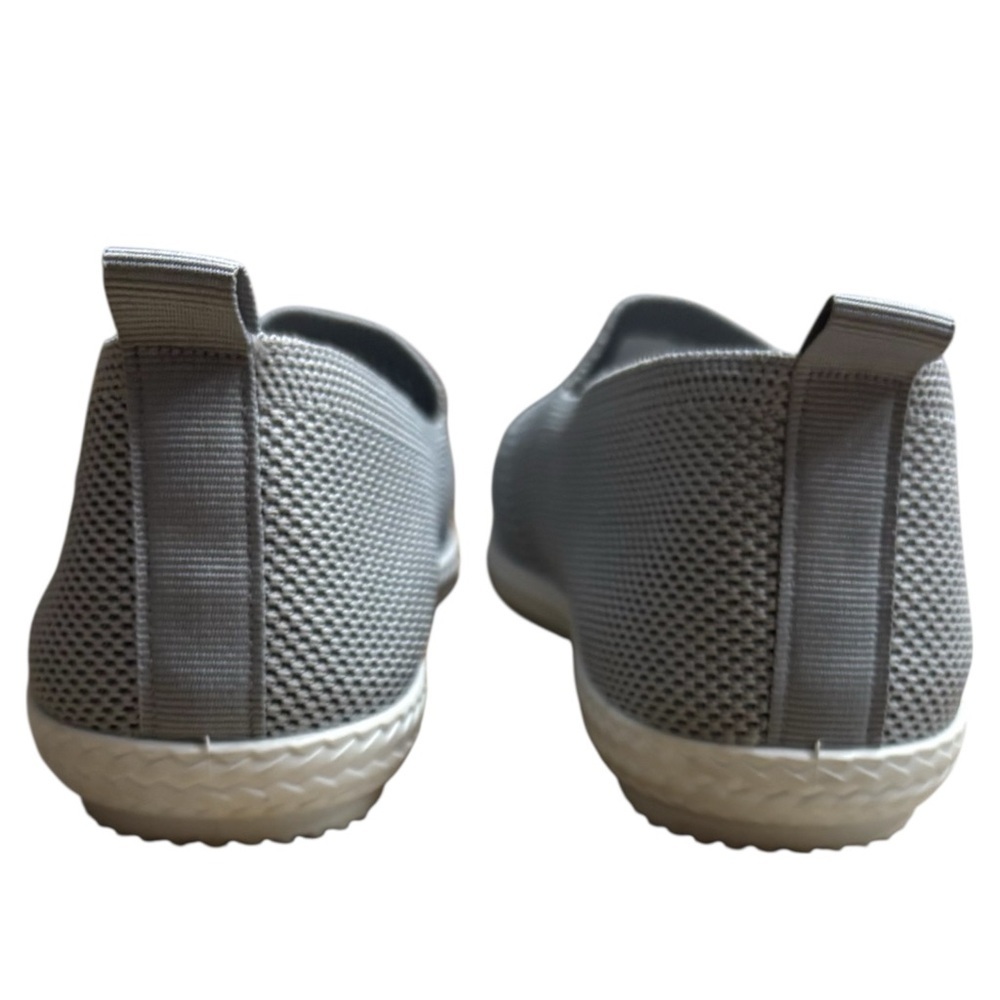 TOMMY BAHAMA Gray Knit Sunset Slip-On Shoes Size 10 — Worn 1X — Comfy!!! - Picture 12 of 15